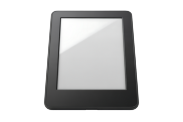 Modern black tablet device