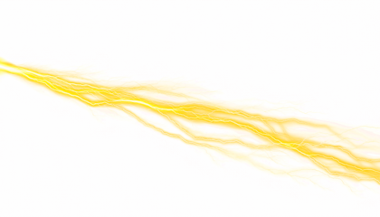 Vibrant yellow light streaks moving with dynamic flow.