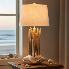 Wood lampshade 