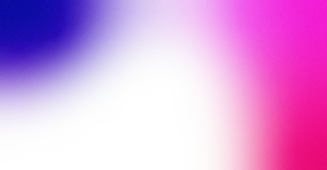 Cool blue and pink film grain gradient overlay with smooth blended color transitions, soft texture and transparent background for modern creative design