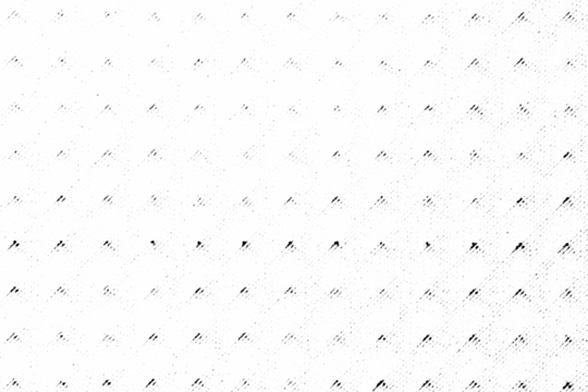 Macro halftone of sparse diagonal speckled dots forming light grainy noise, black printed pattern isolated on transparent background. - Powered by Adobe