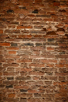Old red brick wall, High Resolution wallpaper.