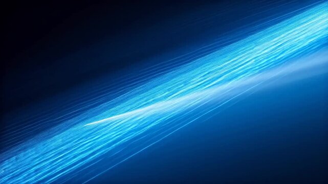 Abstract diagonal light beams with fine lines on dark background