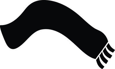 scarfflowsilhouettetransparentbackground