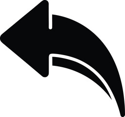 sharearrowsilhouettetransparentbackground