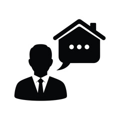 Businessman Discussing Home Purchase or Sale