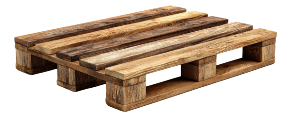 Vintage Wooden Pallet for Logistics and Storage