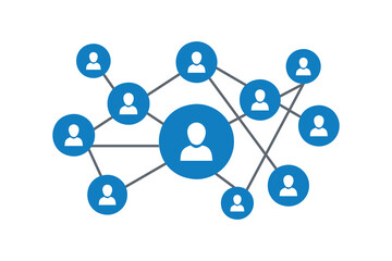 Social Network, global business community teamwork people diagrams  