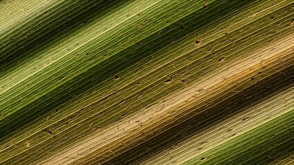 Vibrant green and yellow leaf texture with natural patterns