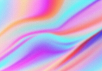  Bright grainy gradient abstract background, color blending effect, aesthetic texture