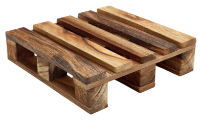 Rustic Wooden Pallet for Industrial Storage