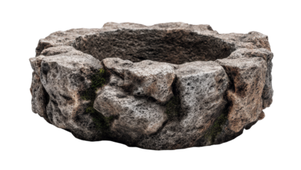 Ancient Stone Circular Fire Pit or Well