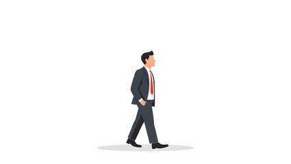 Fototapeta premium businessman in suit