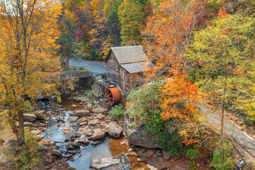 Glade Creek Grist Mill in West Virginia