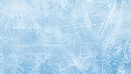Obraz premium Frosty ice patterns