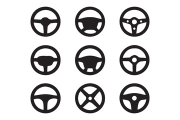 Steering Wheel Icons Collection
