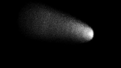 Stay Tuned bold clean typography animation isolated on black background