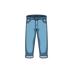 Blue Jeans Illustration