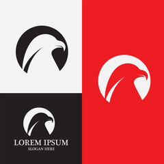 Falcon Logo Template vector