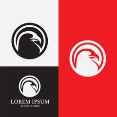 Falcon Logo Template vector