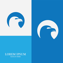 Falcon Logo Template vector