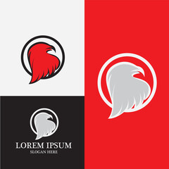 Falcon Logo Template vector
