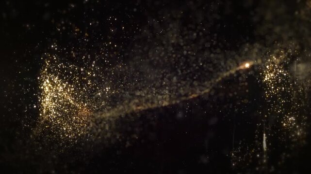 Luxury Presentation with Gold Particles Intro for Advertising and Titles - Set of 5