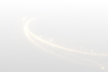 Png Golden Spark Dust PNG Overlay on transparent background Golden Light Trails Wave Effect with Sparkles .