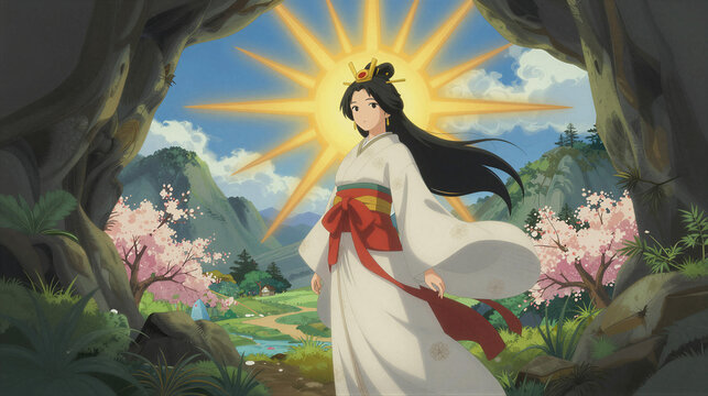 天照大神」の写真素材 | 1,995件の無料イラスト画像 | Adobe Stock