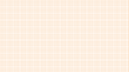 Grid paper texture isolated on transparent background