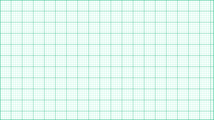 Grid paper template isolated on transparent background