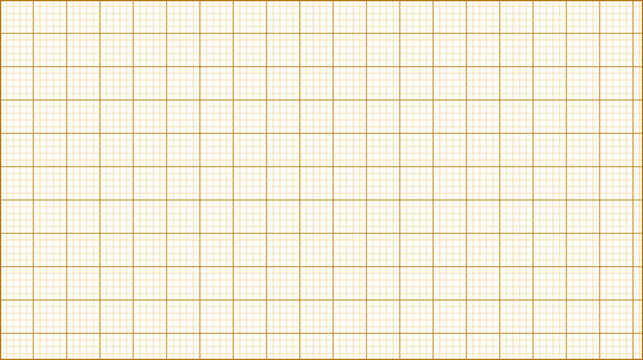 Grid paper template isolated on transparent background