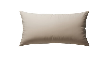 White pillow bedding home interior isolated on a transparent background