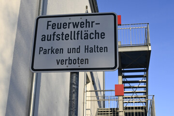 feuerwehraufstellfl&auml;che