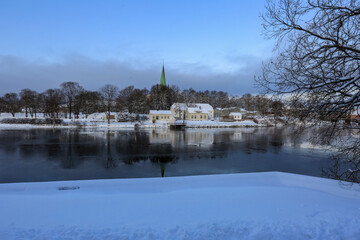 The cathedral Nidarosdomen in Trondheim