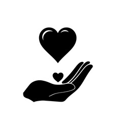 Caring Hand Offering Love and Support A Symbol of Giving, Kindness, and Compassion
