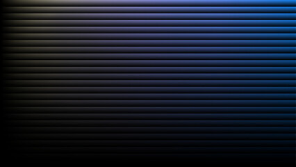 Obraz premium Blue metallic striped texture background with dark steel lines and industrial pattern