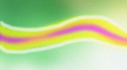 Obraz premium A colorful wavy line on a gradient background