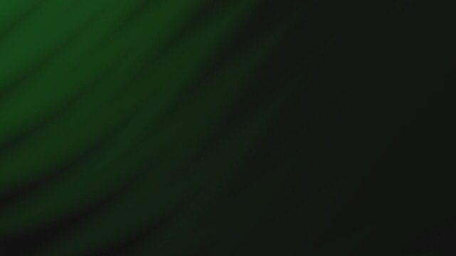 Abstract background featuring deep forest green gradients and subtle diagonal luminous wave patterns creating a mysterious and dark atmospheric texture seamless loopable background