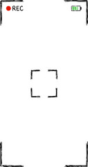 Doodle Recording Viewfinder Frame