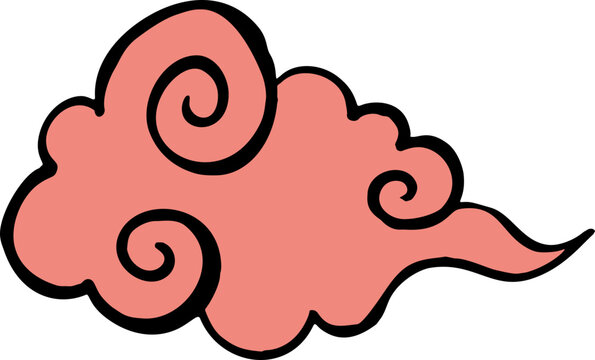 Traditional Japanese Cloud Doodle