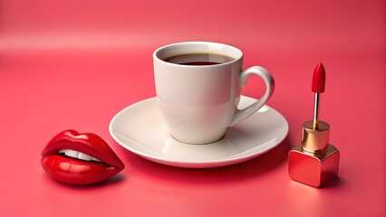 cup of coffee with heart