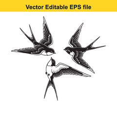  black orca jumping out of water in dynamic motion vector illustration