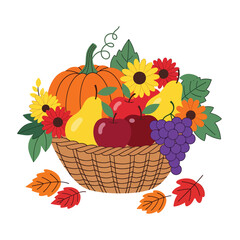 Autumn Harvest Basket