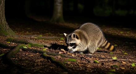 Obraz premium cat on the ground