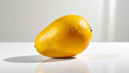 Orange Fruit with Green Leaves on White Surface Symbolizing Freshness and Editorial Styling for Natural Wellness