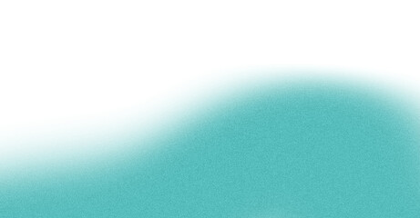 Soft teal gradient overlay with smooth bottom fade, subtle grain texture and transparent background for modern clean design