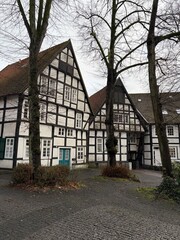 Blick in die Altstadt von Halle in Westfalen
