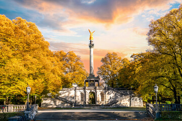 Friedensengel, Muenchen, Bayern, Deutschland 
