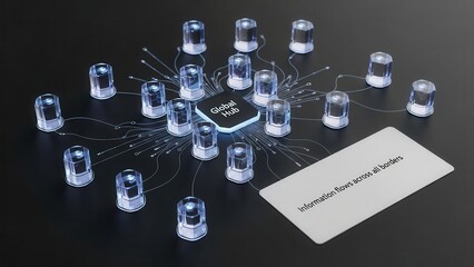 Global Hub Technology Network Connection